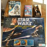 A Vintage Palitoy Star Wars Destroy Death Star Game in original box, A Denys Fisher R2-D2 model