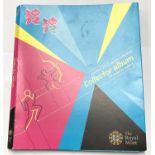 A London 2012 Olympic 50p collectors album (no coins included)