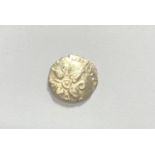 A Catuvellauni Addedomaros 1/4 stater with floral pattern, 1.24gm.