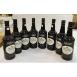 Eight 75cl bottles of Double Century Oloroso sherry
