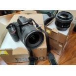 A Nikon D3200 Digital SLR camera, A Nikon AF-S Nikkor 10-24mm DX lens and a Nikon DX AF-S Nikkor