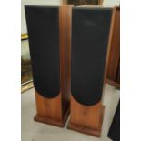 A pair of AVI-Hifi light wood cased floor standing speakers 10 Monitor No 26 of limited run, UK made
