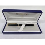 A boxed Waterman fountain pen