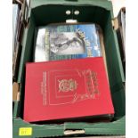 Isle of Man:  stamp folios and year books 1987-2007