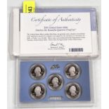 US 2010 Mint, America the Beautiful, Quarters Proof Set.