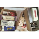 A large selection of boxed and unboxed tobacco pipes