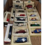 Thirty seven Lledo "Days Gone" and other diecast vehicles, in original boxes:  several multiple