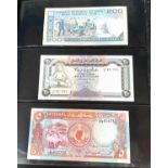 BANKNOTES - a collection of world notes in album