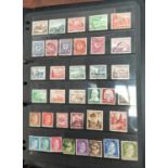 A collection of German WWII period and earlier stamps.