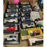 Thirty six Lledo "Day Gone" and other liveried diecast vehicles, in original boxes:  13 "Fifties &