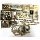 A selection of costume jewellery