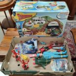 THUNDERBIRDS:A 2000's boxed Vivid Tracy Island and a selection of other Thunderbirds craft and