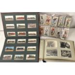 CIGARETTE CARDS: to include 1928 Footballers (75), Senior Service Flying (48) and an album of part