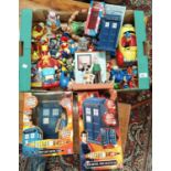 A boxed Doctor Who T.A.R.D.I.S, another boxed Doctor Who item and a selection of loose Noddy and