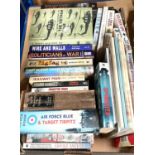 A collection of non fiction WWII and other military history books