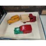 3 Dinky models inc. 410 Bedford Lorry and 470 Shell van