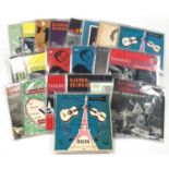 DJANGO REINHART: a selection of 20 10in LP's