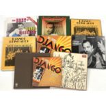 DJANGO REINHART: a selection of boxed LP's