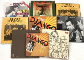 DJANGO REINHART: a selection of boxed LP's