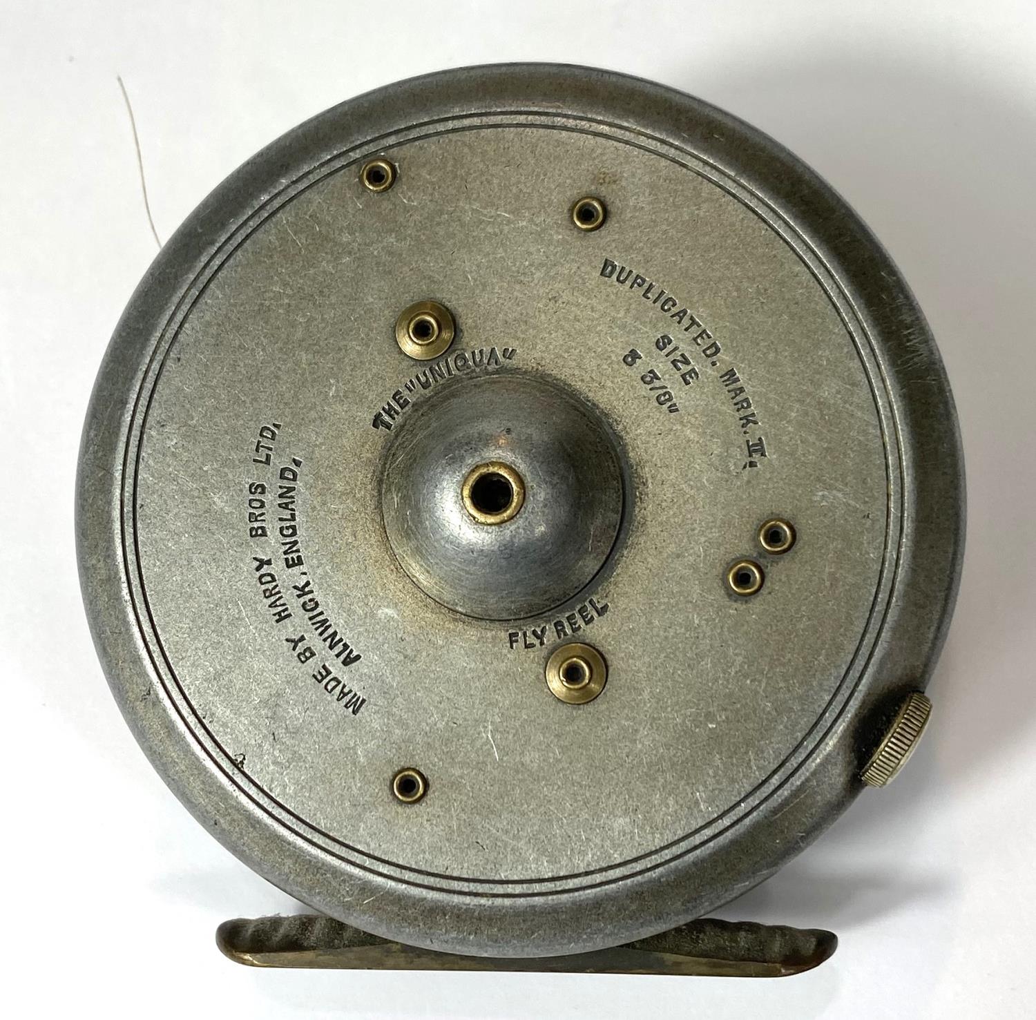 A Hardy fly fishing reel the 'Uniqua', 3" diameter - Image 2 of 3