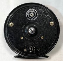 A 'The Beadex' J:W.Yong and Sons 3.5" centre pin fishing reel