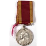 CHINA WAR MEDAL 1900, awarded to SURG J.D. THOMPSON, HANKOW VOLS With university medals