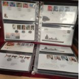 Two well produced Royal Mail albums of first day covers