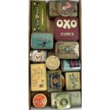 A collection of collectable vintage cigarette tins; Pall Mall