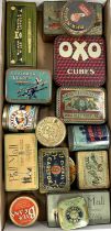 A collection of collectable vintage cigarette tins; Pall Mall