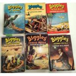 CAPTAIN W.E. JOHNS: Four first edition Biggles novels published by Brockhampton Press 'Biggles in