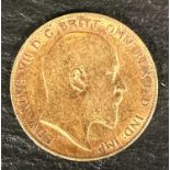 GB:  EVII, a half sovereign 1902