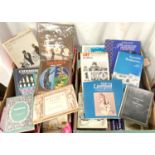A quantity of books on antiques and collecting