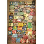 GRAMOPHONE NEEDLE TINS: approx. 55 vintage needle tins, various makers, many with needles