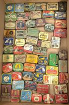 GRAMOPHONE NEEDLE TINS: approx. 55 vintage needle tins, various makers, many with needles