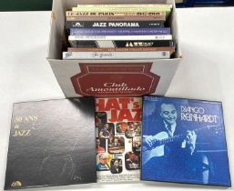 A collection of Jazz boxed sets