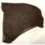 A medieval style chain mail cowl