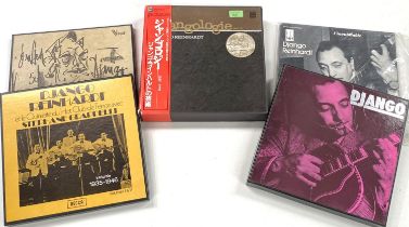 DJANGO REINHART: DJANGOLOGIE, Odeon, Japan, boxed set; and others