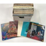 A selection of LP's including Santana, Bob Dylan etc