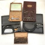 Various boxed scientific instruments/tools; etc.