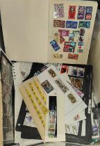 GB: a large selection of QEII mint and used, other stamps mainly on sheets