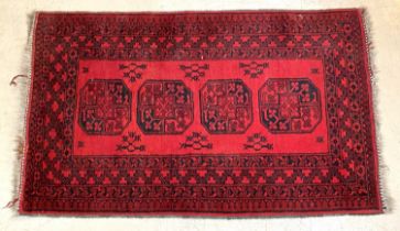 An Afghan rug 170 x 108cm