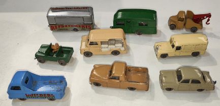 Matchbox - 9 unboxed mostly very good to excellent inc. 29 (Bedford), 14 (Ambulance) 30 (Prefect)