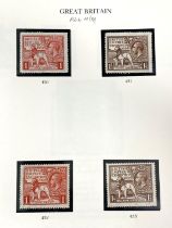 GB: GV a collection of m/mint commemoratives to include SG 438 PUC £1