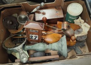 A Collection of treen and other similar collectibles