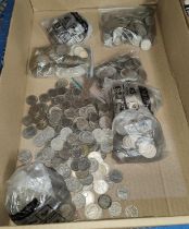 A large collection of 20th century sixpence coins approximately 400