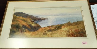 Arthur Wilkinson: Watercolour Mountains to Coast 29 x 62cm