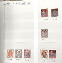 GB: stock book QV - QEII some mint issues, mini sheets etc. and a quality of stamp collecting items