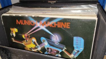 A good selection of 1970's and 1980's LPs, Munich Machine, Sting, Phil Collins etc