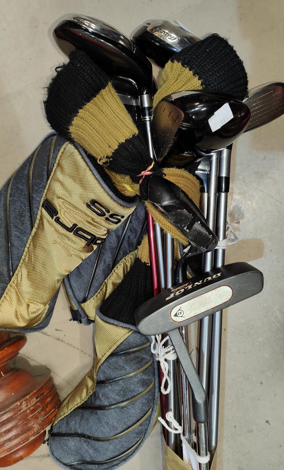 7 modern "King Cobra" golf clubs, 10 "Palm Springs" and other gold clubs. - Image 2 of 2