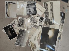 A selection of WWII photographs of blockades of Chinese waters, soldiers, prisoners and a